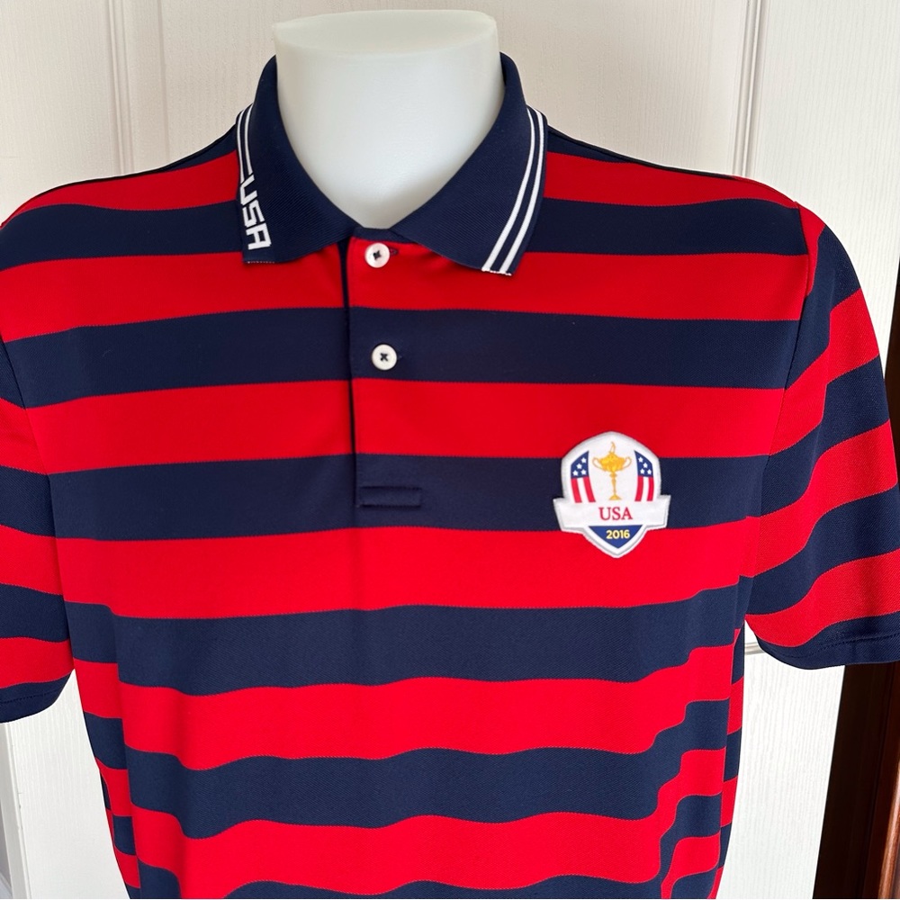 RLX Ralph Lauren Black Label 2016 USA Ryder Cup Polo
